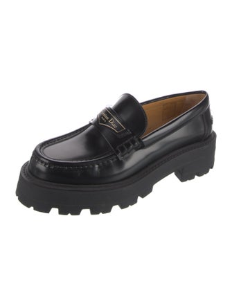 Christian Dior Leather Loafers