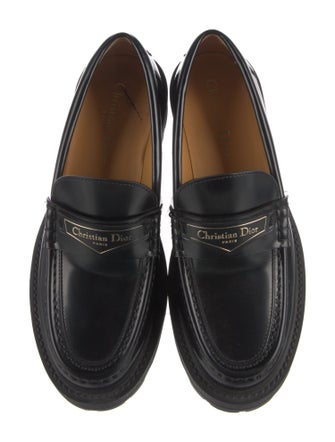 Christian Dior Leather Loafers