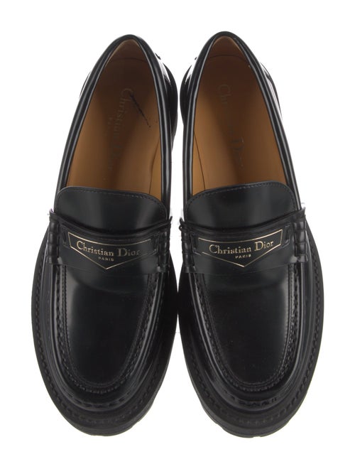 Christian Dior Leather Loafers