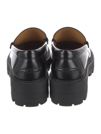 Christian Dior Leather Loafers