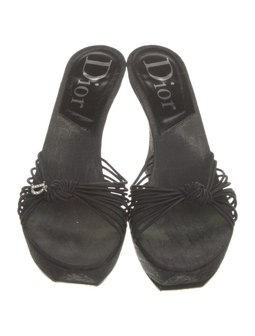 Christian Dior Diorissimo Pattern Canvas Slides