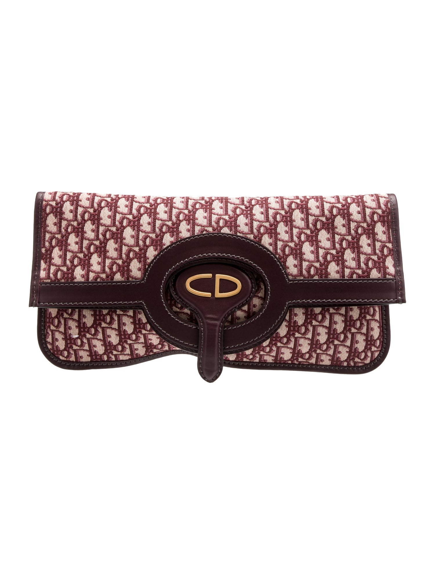 Christian Dior Oblique Jacquard Clutch