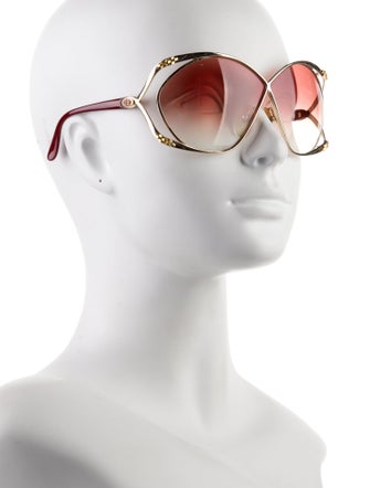 Christian Dior Oversize Gradient Sunglasses
