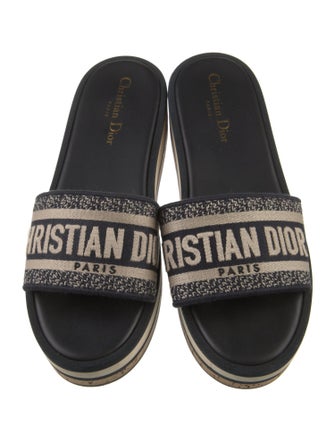 Christian Dior Printed Slides