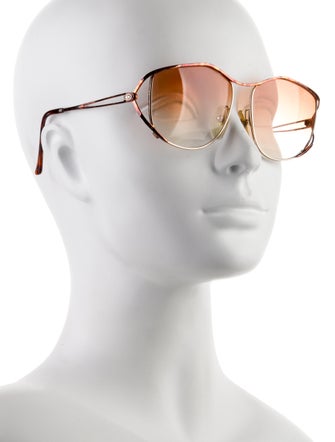 Christian Dior Aviator Gradient Sunglasses