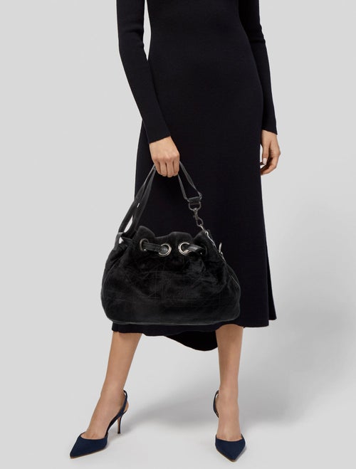Christian Dior Ponyhair Hobo
