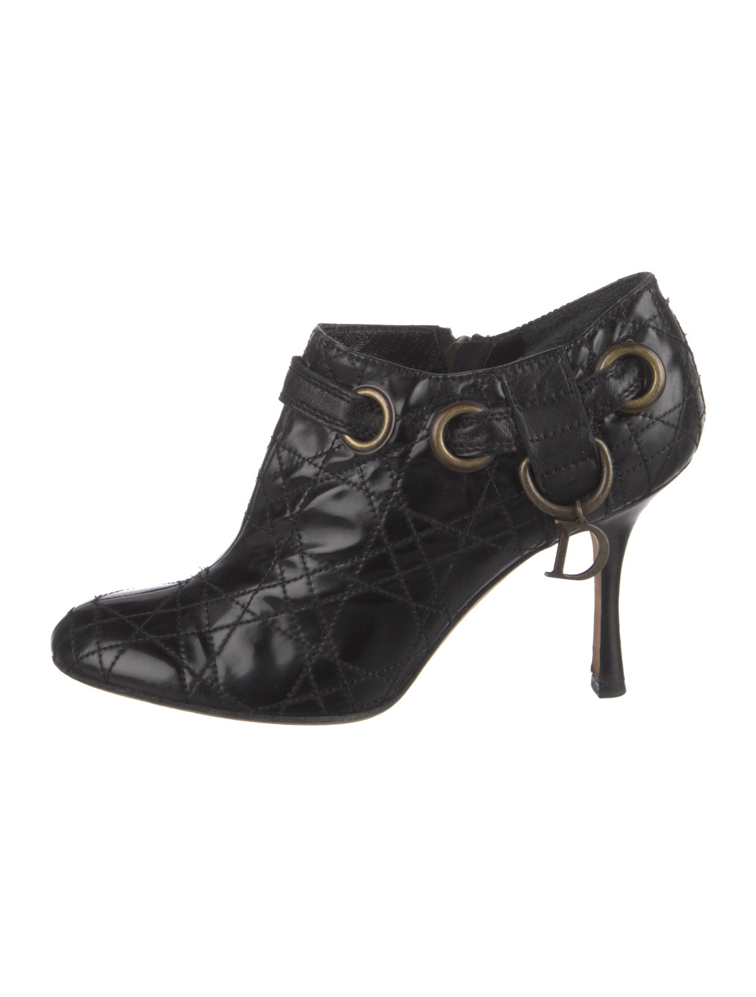 Christian Dior Cannage Pattern Leather Pumps