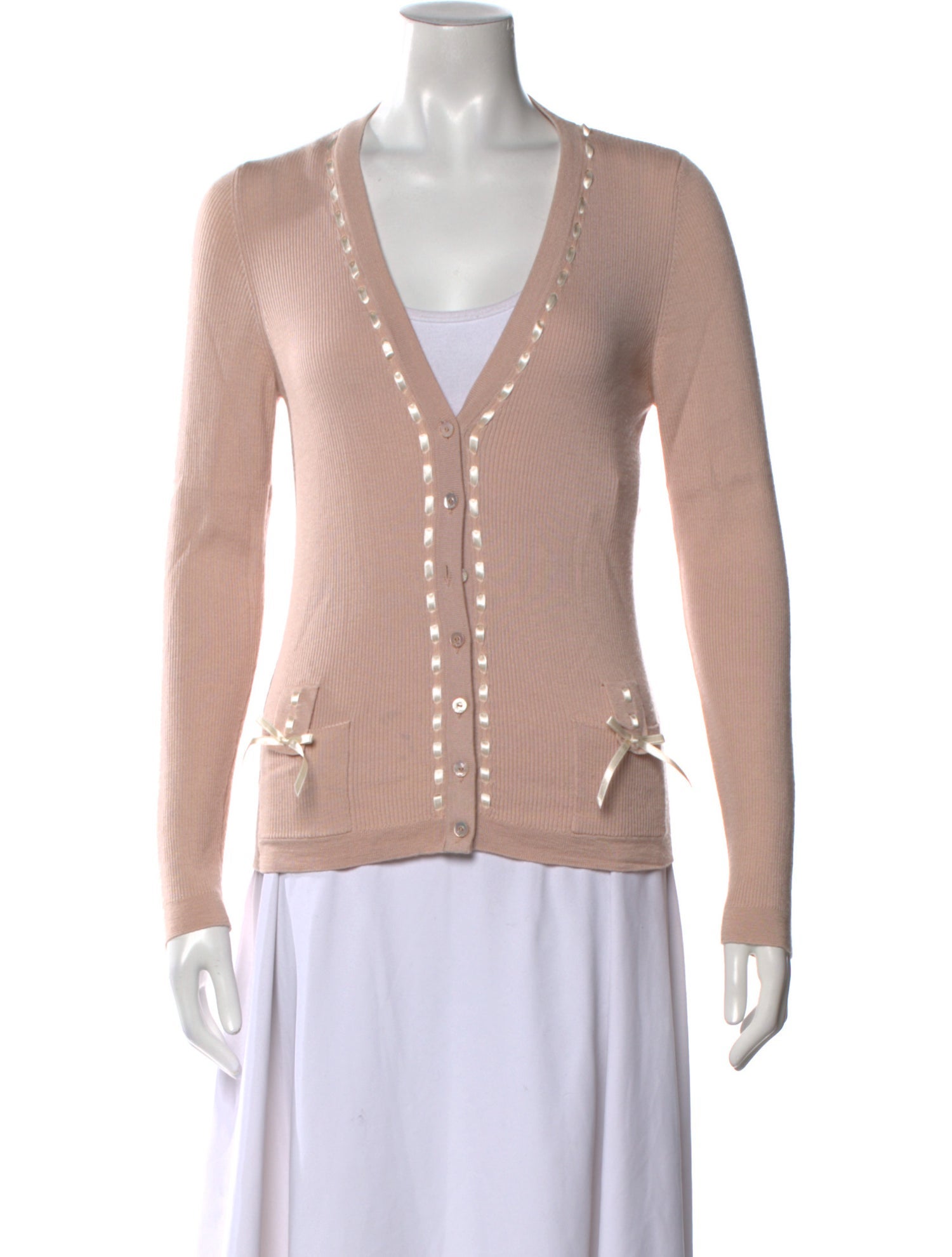 Christian Dior Cashmere V-Neck Sweater