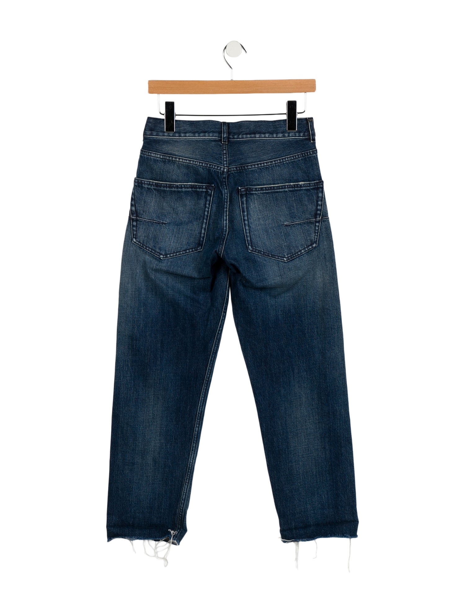 Christian Dior Mid-Rise Straight Leg Jeans