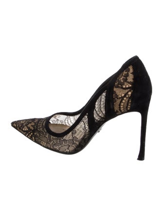 Christian Dior Lace Pumps