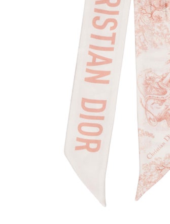 Christian Dior Silk Printed Scarf