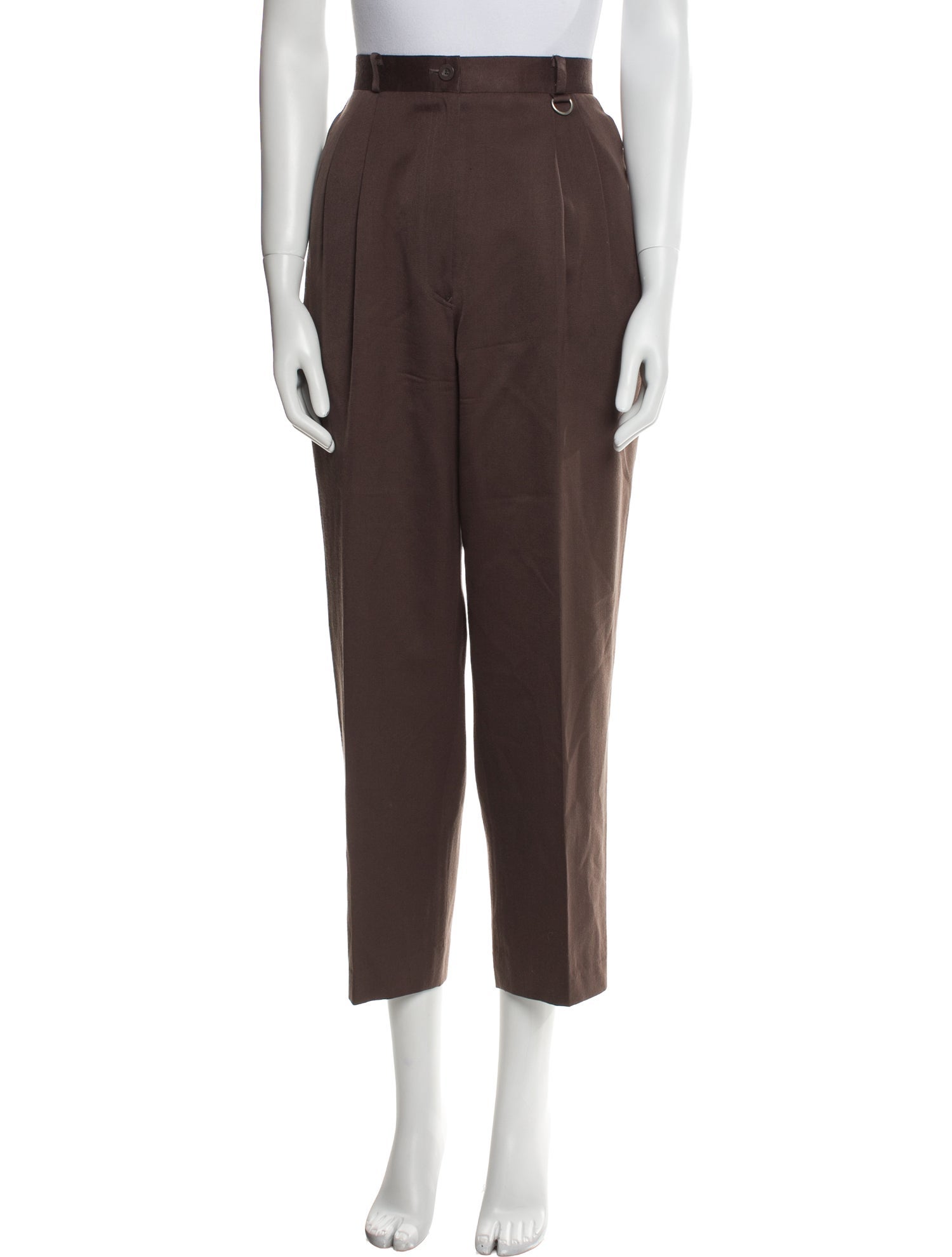 Christian Dior Wool Straight Leg Pants