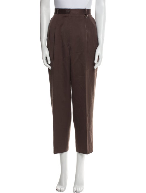Christian Dior Wool Straight Leg Pants