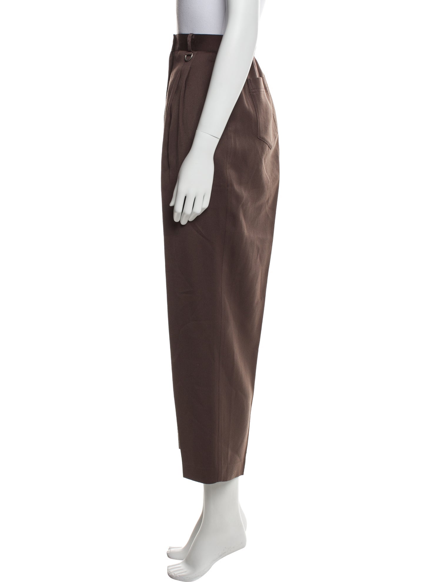 Christian Dior Wool Straight Leg Pants