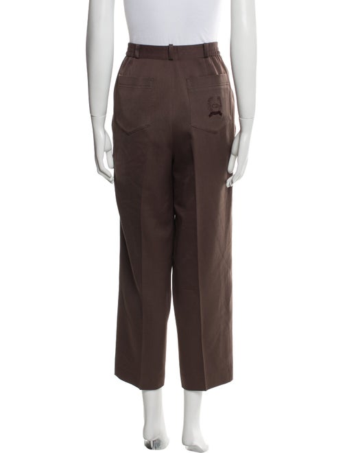 Christian Dior Wool Straight Leg Pants