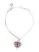 Christian Dior Enamel Heart Charm Bracelet