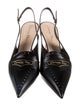 Christian Dior Leather Slingback Pumps