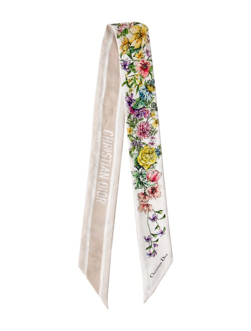 Christian Dior Silk Printed Scarf