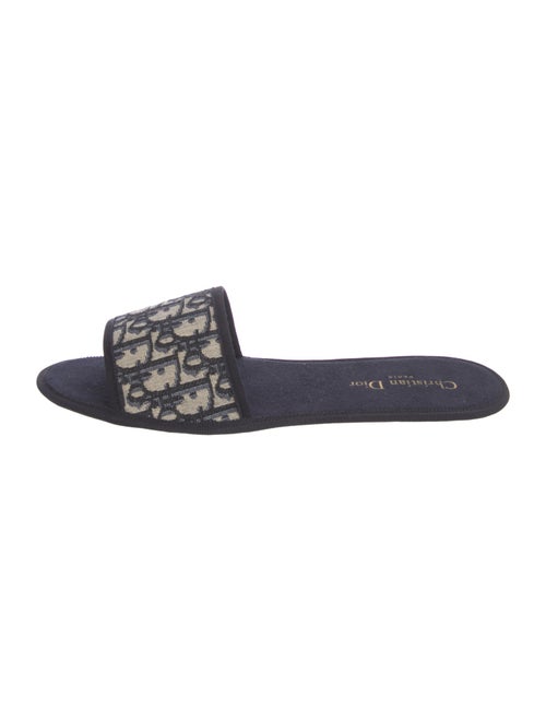Christian Dior Oblique Jacquard Slides