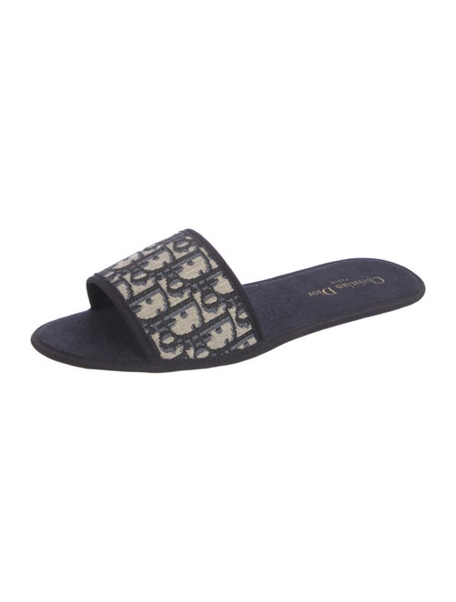 Christian Dior Oblique Jacquard Slides