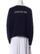 Christian Dior Cashmere Scoop Neck Sweater