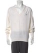 Christian Dior V-Neck Long Sleeve Pullover
