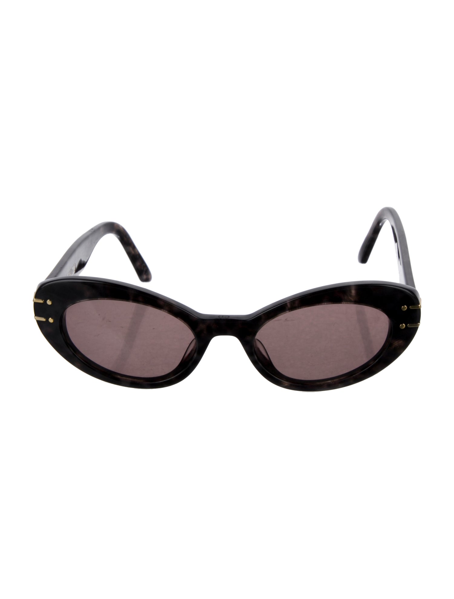 Christian Dior Cannage Pattern Cat-Eye Sunglasses