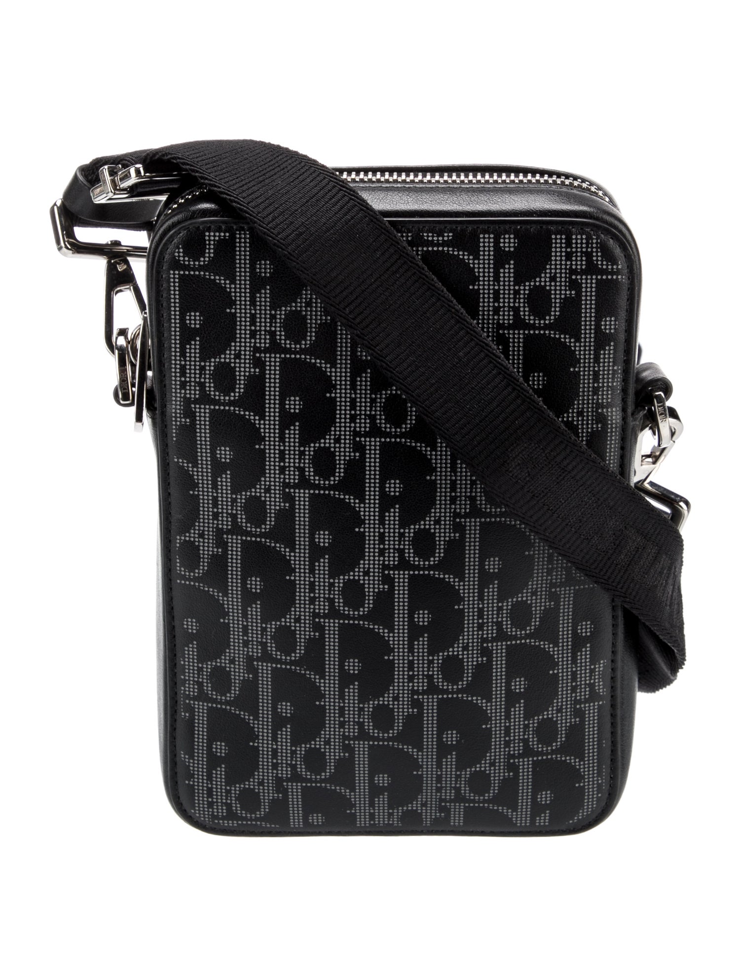 Christian Dior Leather Vertical Messenger