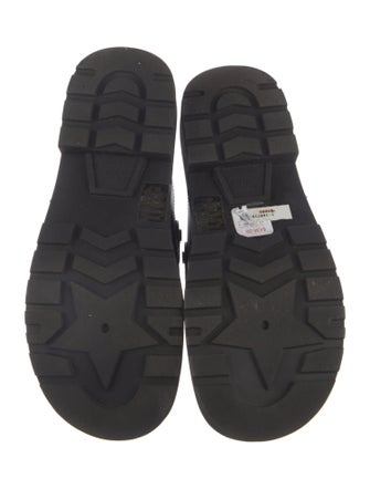 Christian Dior Leather Studded Accents Mules