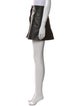 Christian Dior Lamb Leather Mini Skirt