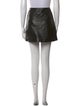Christian Dior Lamb Leather Mini Skirt