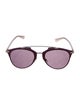 Christian Dior Aviator Tinted Sunglasses