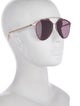 Christian Dior Aviator Tinted Sunglasses