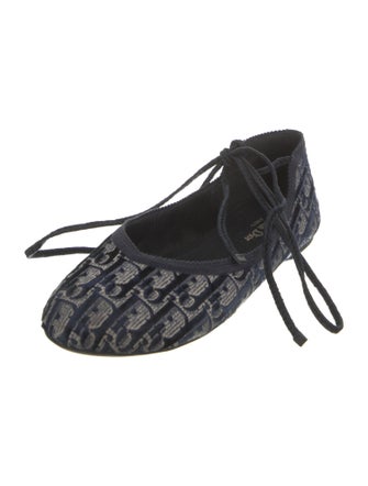 Christian Dior Printed Ballet Flats