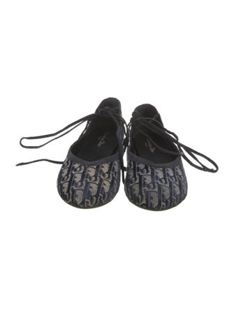 Christian Dior Printed Ballet Flats