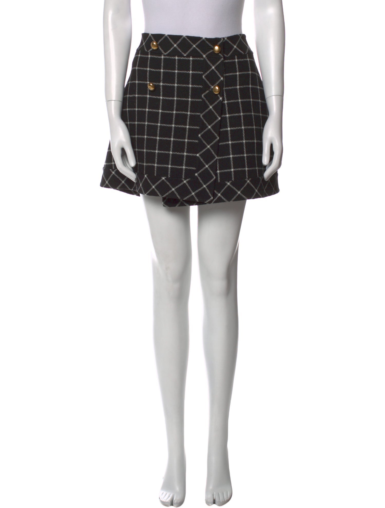 Christian Dior Virgin Wool Mini Skirt