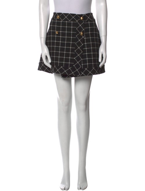 Christian Dior Virgin Wool Mini Skirt