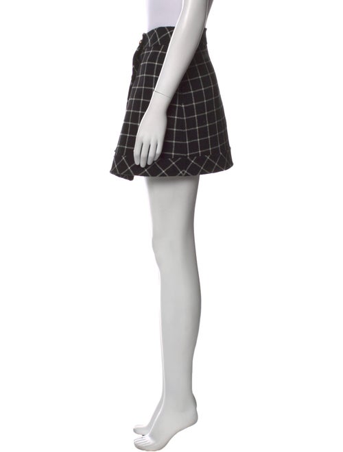 Christian Dior Virgin Wool Mini Skirt