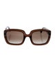 Christian Dior DDior Square Sunglasses