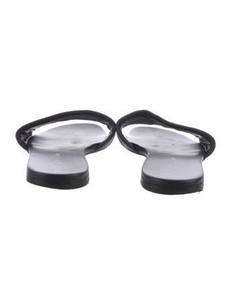 Christian Dior Canvas Printed Slides