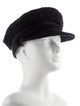 Christian Dior Cotton Embroidered Newsboy Cap