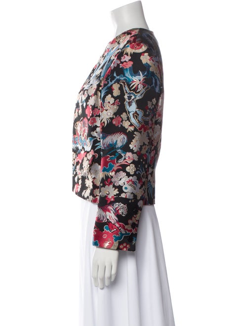 Christian Dior Floral Print Jacket