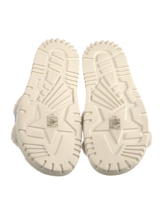 Christian Dior Shearling Printed Espadrilles