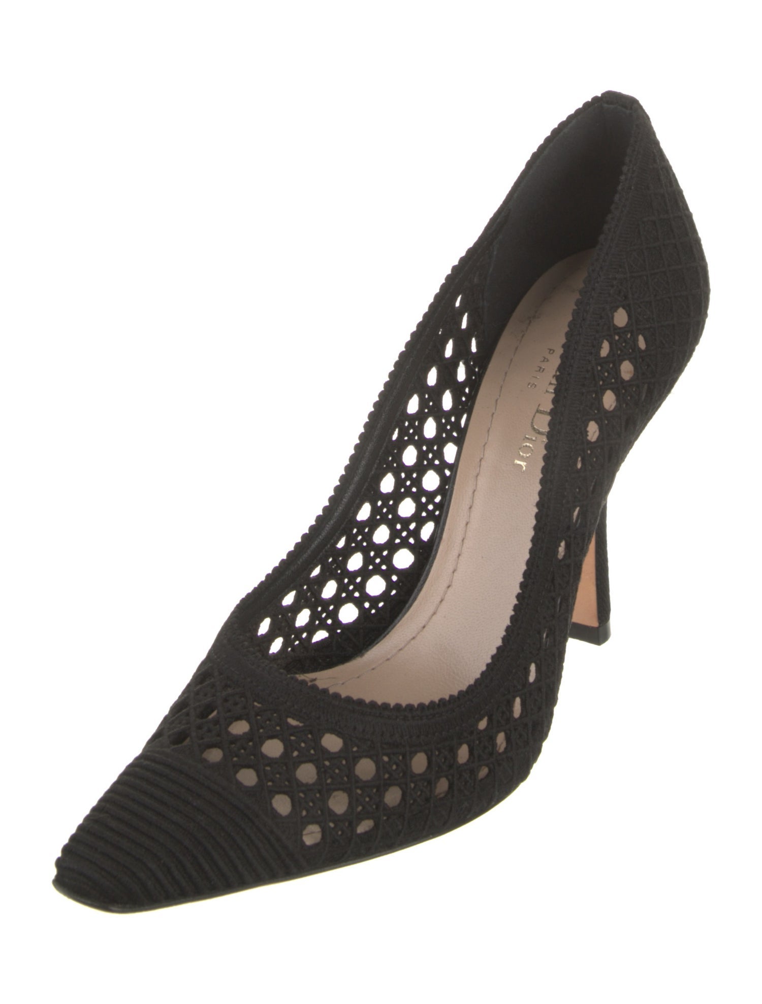 Christian Dior Cannage Pattern Pumps w/ Tags