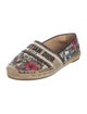 Christian Dior Floral Print Espadrilles