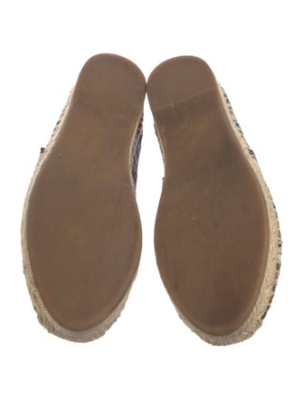 Christian Dior Floral Print Espadrilles