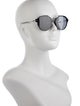 Christian Dior Dior Eclat Round Sunglasses