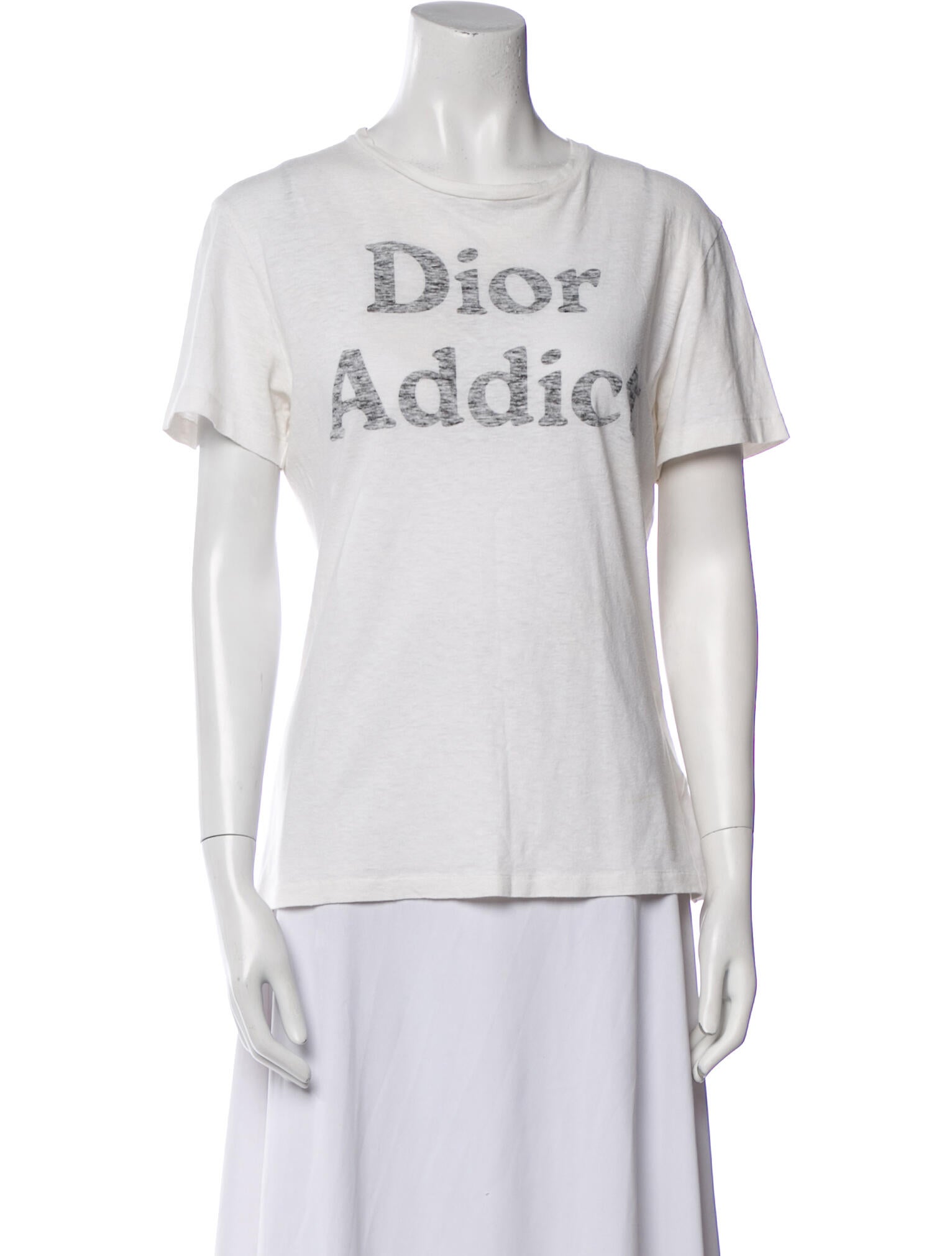 Christian Dior Graphic Print Crew Neck T-Shirt
