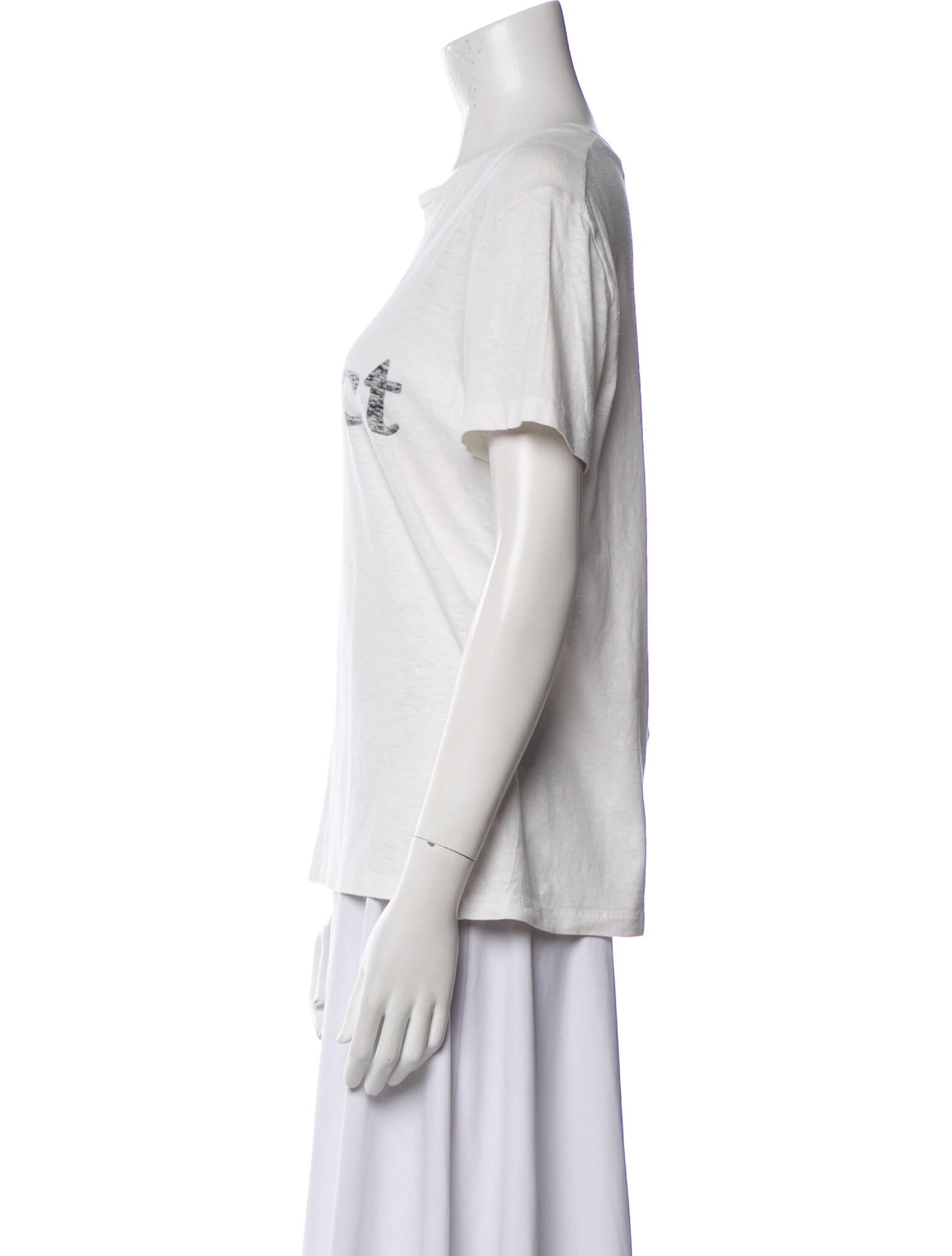 Christian Dior Graphic Print Crew Neck T-Shirt