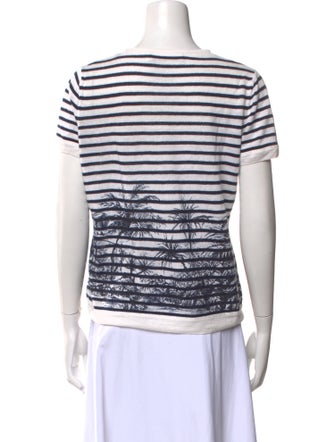 Christian Dior Linen Striped Sweater